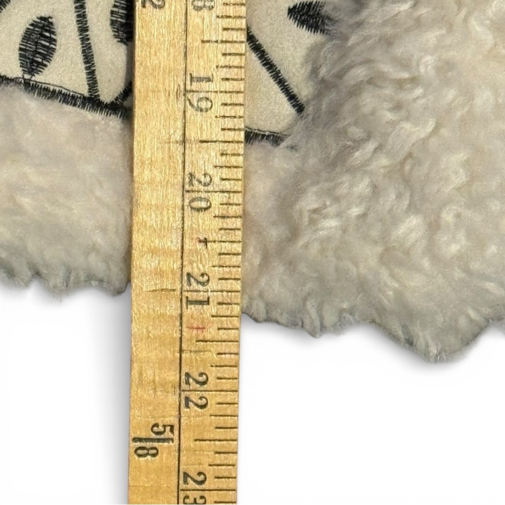 House of Harlow 1960 Faux Shearling Vest Boho Cabincore Winter Size OS One Size - Picture 8 of 11
